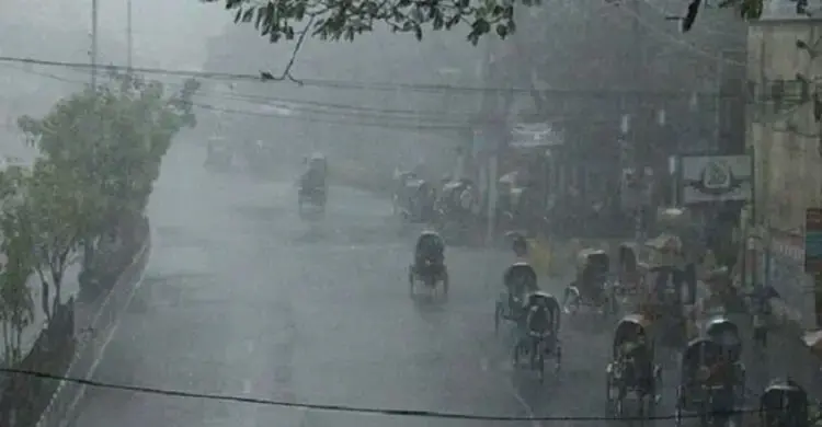 রাত ১টার মধ্যে ঢাকাসহ ৮ অঞ্চলে ঝড়-বৃষ্টির আভাস