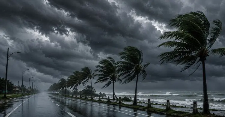 ৮ অঞ্চলে ৬০ কিলোমিটার বেগে ঝড়ের আভাস