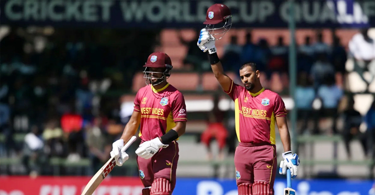 জোড়া সেঞ্চুরিতে বিশাল জয় ওয়েস্ট ইন্ডিজের