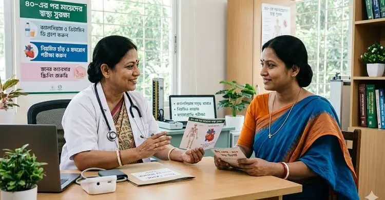 চল্লিশের পর মায়েদের স্বাস্থ্য নিয়ে যা বলছেন চিকিৎসক