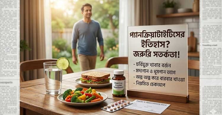 প্যানক্রিয়াটাইটিসের ইতিহাস থাকলে কেমন সতর্কতা জরুরি?