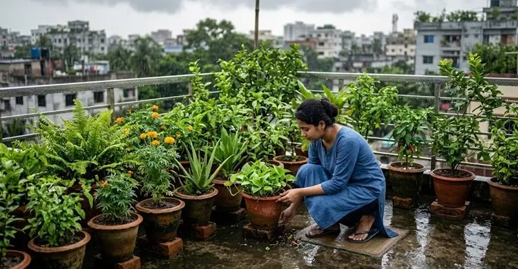 বর্ষায় টবের গাছ সুস্থ রাখতে যা করবেন