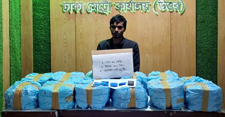 মুড়ি পরিবহনের আড়ালে গাঁজা ও ইয়াবা পাচারের চেষ্টা, হাতেনাতে ধরা যুবক