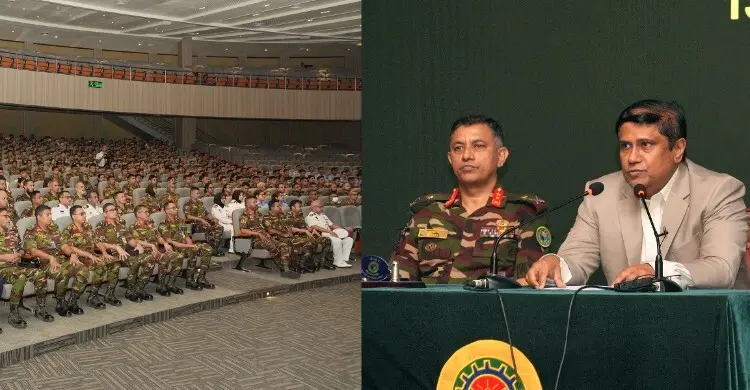 সামরিক নেতৃত্বে শুধু অস্ত্র পরিচালনায় নয়, প্রযুক্তিতেও দক্ষ হতে হবে