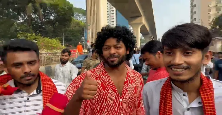 এনসিপির বর্ষবরণ র‍্যালিতে ভাইরাল কাফি