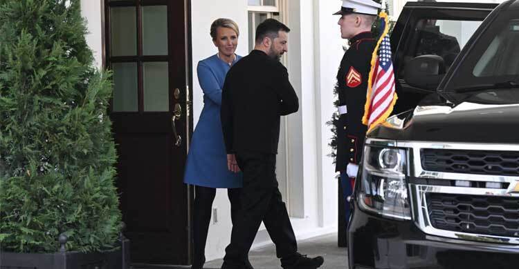 জেলেনস্কিকে প্রতিনিধিদের নিয়ে হোয়াইট হাউজ ছাড়তে বলা হয়েছিল