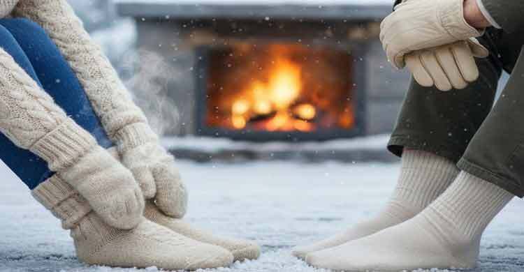 শীতে নারীদের হাত-পা কেন পুরুষের তুলনায় বেশি ঠান্ডা হয়?