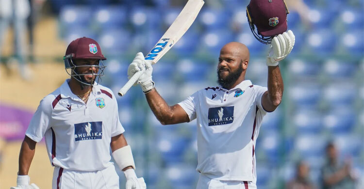 জোড়া সেঞ্চুরিতে ঘুরে দাঁড়ালেও বড় হারের মুখে ওয়েস্ট ইন্ডিজ