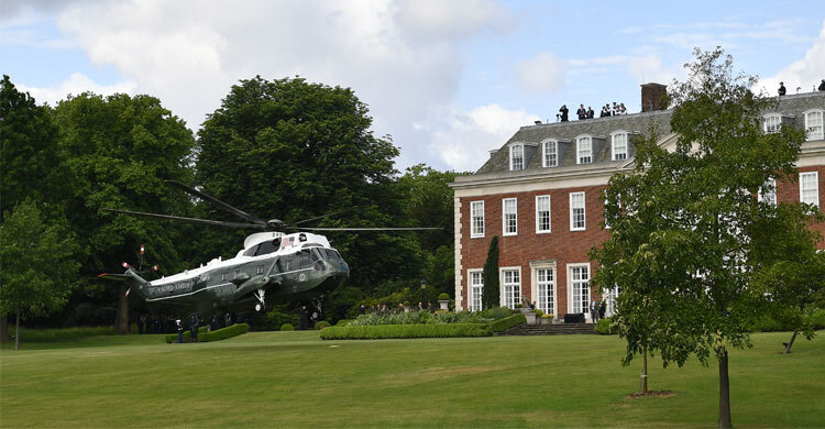 লন্ডন গেলে যে বাড়িতে থাকেন মার্কিন প্রেসিডেন্টরা