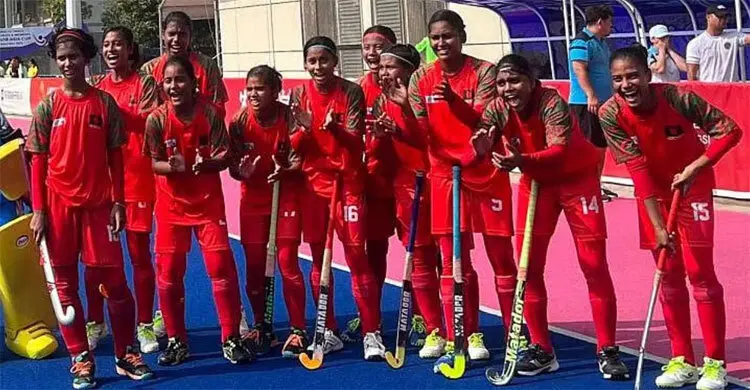 আন্তর্জাতিক হকিতে অভিষেকের অপেক্ষায় বাংলাদেশের মেয়েরা