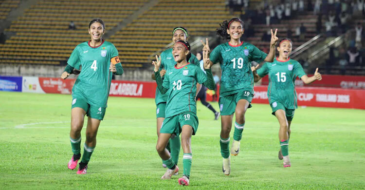 Sagarika’s brace helps Bangladesh U-20 Women stun higher-ranked Laos 3-1
