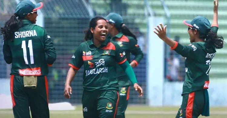 সহজ ম্যাচ কঠিন করে জিতলো বাংলাদেশের মেয়েরা
