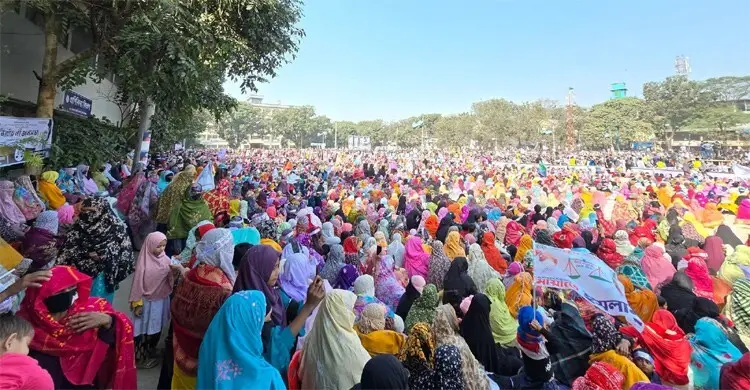 শেষ মুহূর্তে নারীদের মিছিলের মাধ্যমে চমক দেখাচ্ছে জামায়াত জোট