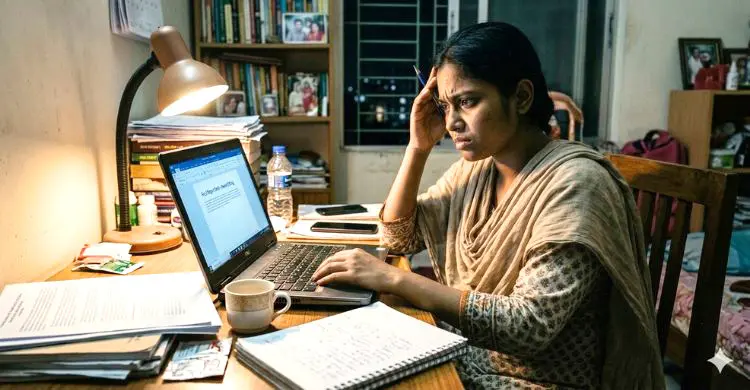 কাজের টেনশনই কি কাজ আরও পিছিয়ে দিচ্ছে?