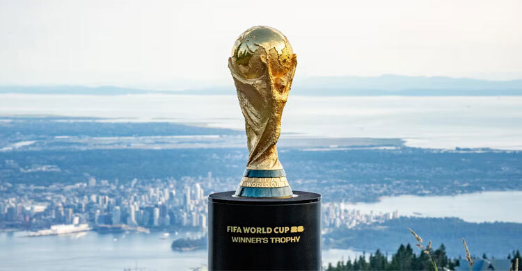 রাতেই বিশ্বকাপ ট্রফি ঢাকা থেকে কোরিয়া যাত্রা