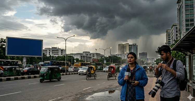 ঢাকায় দুপুরের মধ্যে বজ্রসহ বৃষ্টির আভাস