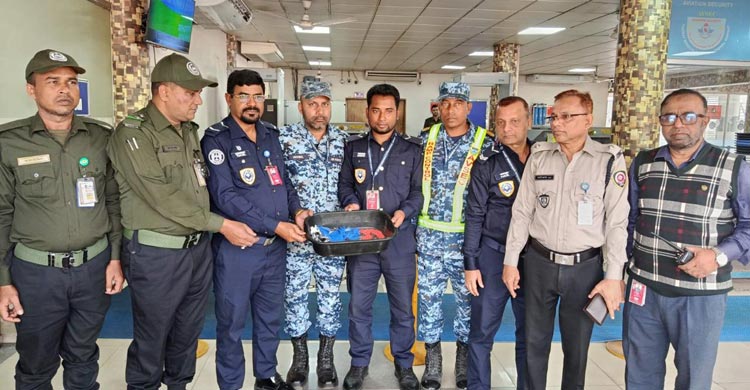 রপ্তানি পণ্যে ৪ হাজার পিস ইয়াবা, শাহজালাল বিমানবন্দরে ধরা