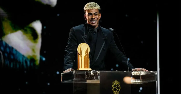 শুধু কম বয়স বলেই ব্যালন ডি’অর দেয়া হয়নি ইয়ামালকে!