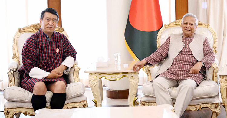 প্রধান উপদেষ্টার সঙ্গে ভুটানের রাষ্ট্রদূতের বিদায়ী সাক্ষাৎ