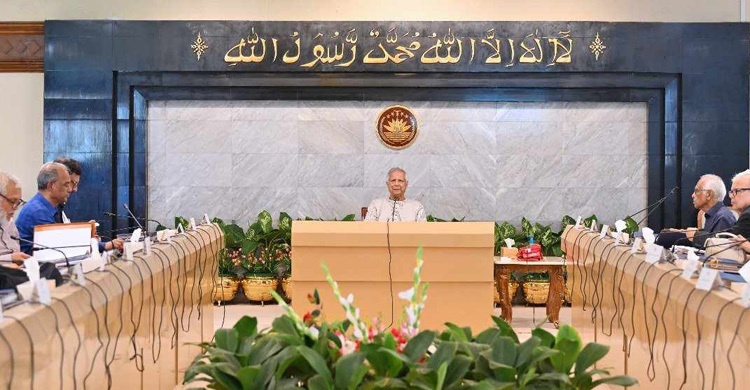 উপদেষ্টা পরিষদের বৈঠক অনুষ্ঠিত