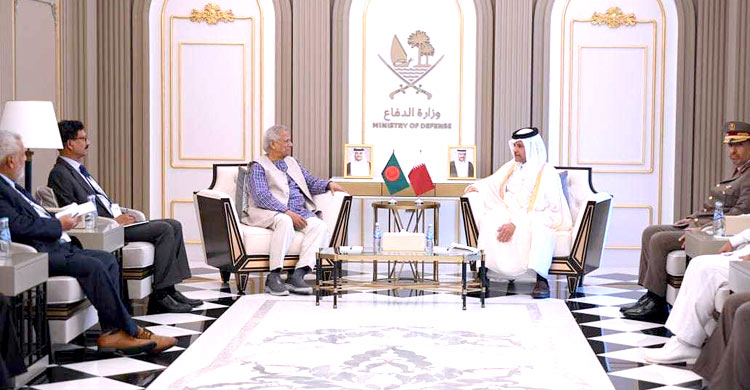 সেনাসদস্য নেওয়ার ঘোষণায় কাতার সরকারের প্রতি কৃতজ্ঞতা প্রকাশ