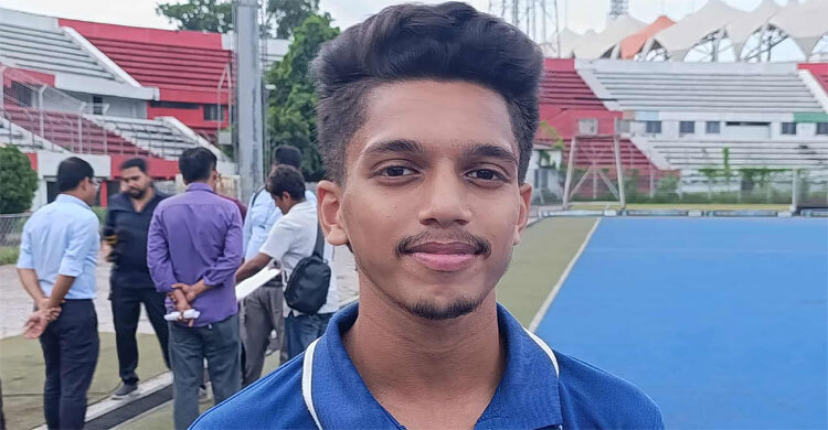 ৪৫ জনে বিকেএসপির বাইরের একমাত্র খেলোয়াড় নাজমুস সাবিত