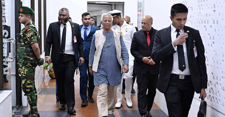 Yunus returns home after visits to Doha, Rome