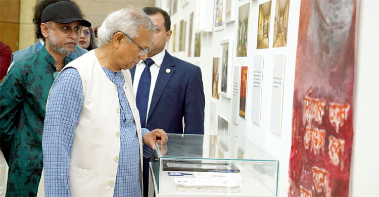 Yunus inspects progress of July Memorial Museum