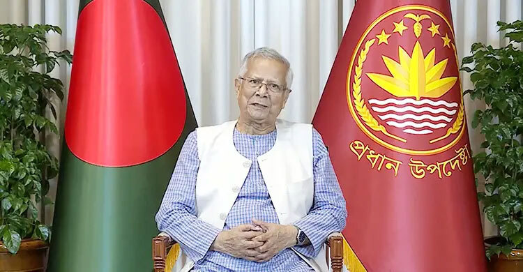 সবাইকে ইংরেজি নববর্ষের শুভেচ্ছা জানালেন প্রধান উপদেষ্টা