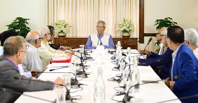 Yunus for swift work plan for next phase talks with political parties