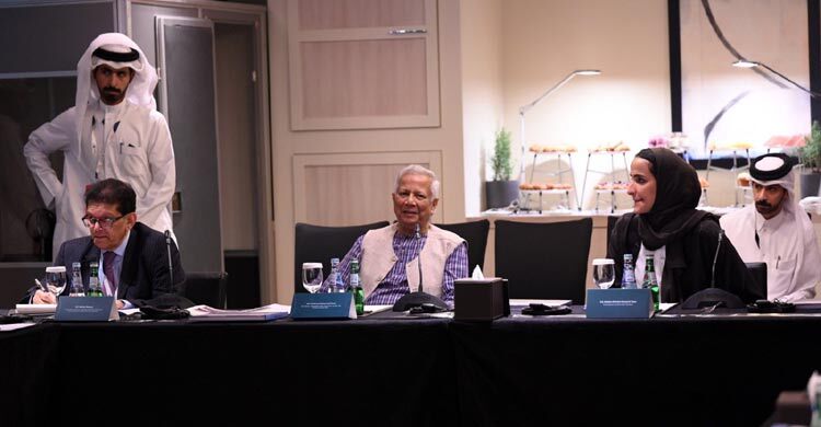 Yunus urges justice for Rohingyas, seeks Qatar's support for repatriation