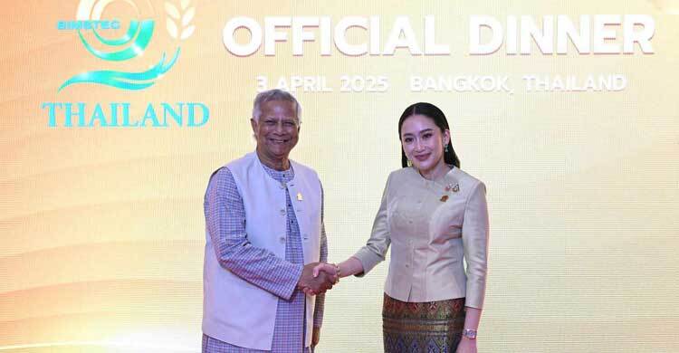 প্রধান উপদেষ্টা ও থাইল্যান্ডের প্রধানমন্ত্রীর সাক্ষাৎ