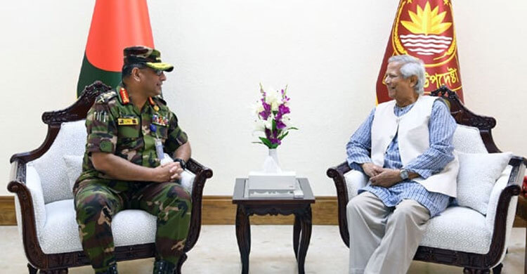 Army chief meets Chief Adviser