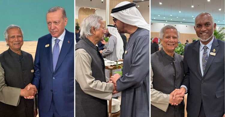 Yunus meets world leaders at COP29