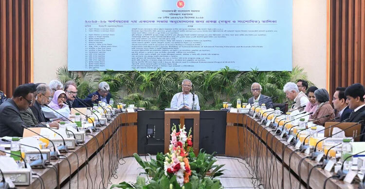 ECNEC approves 22 projects worth Tk 46,419.66cr