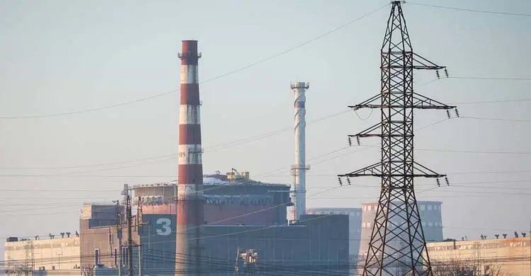 ২০২২ সাল থেকে জাপোরঝিয়া পারমাণবিক কেন্দ্র নিয়ন্ত্রণ করছে রাশিয়া