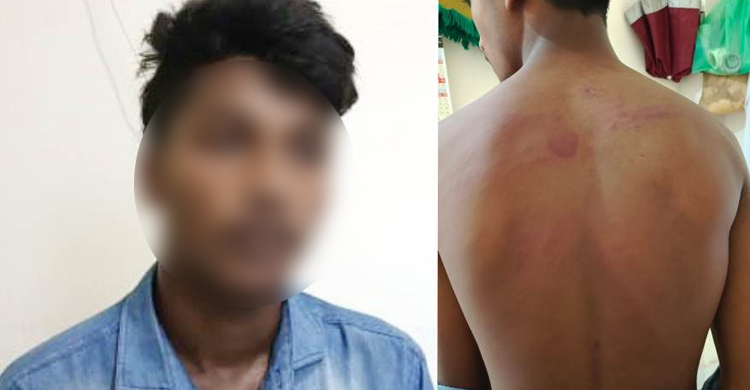 ছাগল চুরির অপবাদে মাদরাসাছাত্রকে গাছে বেঁধে নির্যাতন