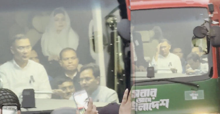 বিষন্ন মনে গুলশানের বাসভবনে ফিরছেন তারেক রহমান