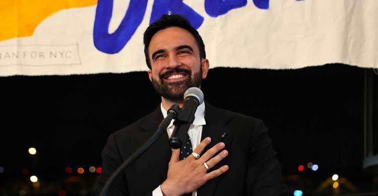নিউইয়র্ক সিটির সম্ভাব্য মেয়র ফিলিস্তিনপন্থি মুসলিম তরুণ মামদানি