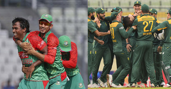 Bangladesh and South Africa team back to Dhaka