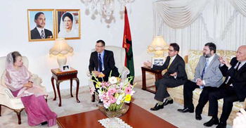 EU delegation meets Khaleda