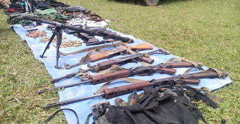 Terrorist held after gunfight with Army