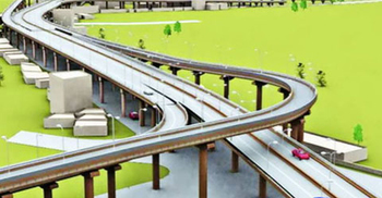 Dhaka Elevated Expressway construction work begins