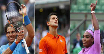 Serena, Djokovic, Nadal start US Open title bids 