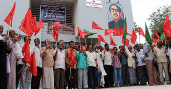 সিরাজ মাস্টারের ফাঁসির রায়ে বাগেরহাটে উল্লাস 