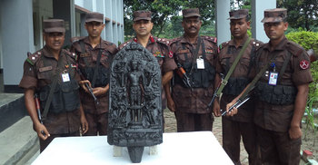 দিনাজপুরে বিষ্ণুমূর্তি উদ্ধার