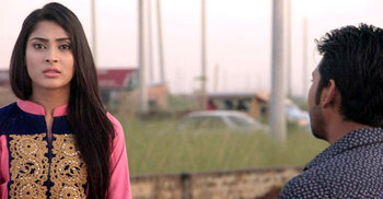 অন্ধ চরিত্রে মেহজাবিন