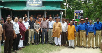 ভূটানের প্রতিনিধি দলের ইউনিয়ন ডিজিটাল সেন্টার পরিদর্শন