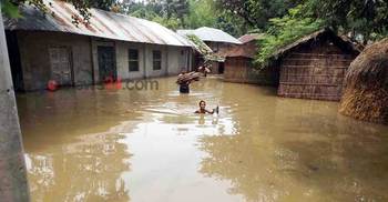 মান্দায় ৭ হাজার পরিবার পানিবন্দি