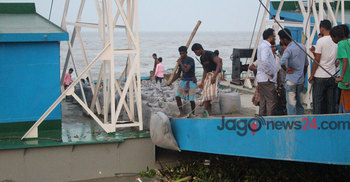 ভোলা-লক্ষ্মীপুর রুটে ফেরি চলাচল বন্ধ 